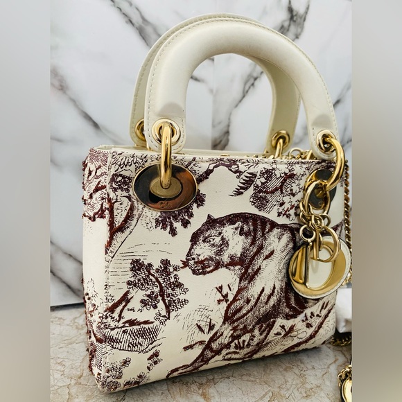 Christian Dior Lady Dior Mini Toile De Jouy - Picture 4 of 17